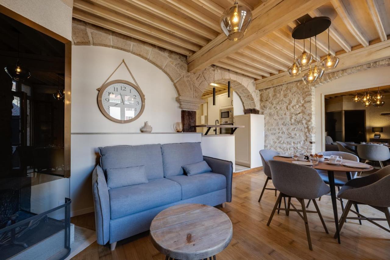 אנסי Le Balcon Perriere I - Charming Apartment With Direct View Of The Thiou מראה חיצוני תמונה